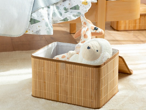 [10032487001] Fancy Storage Box Timeless (36x27x22cm, Beige)