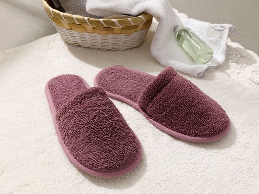 [10030496005] Simple Spa Slippers Timeless (36-40, RoseColor, Women's)