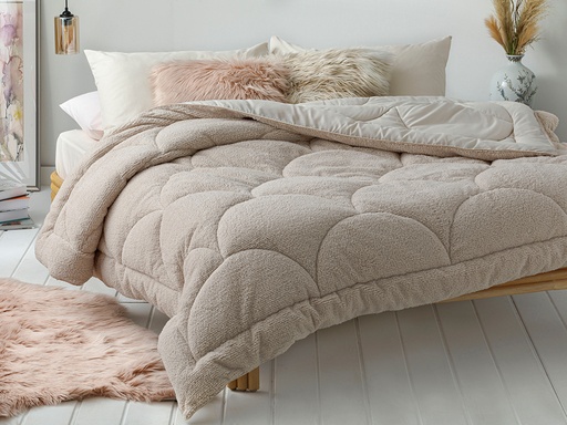 [10030430005] Cozy Comforter Timeless (Beige)