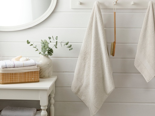 [10010323004] Pure Bath Towel Timeless (70x140cm, Beige)