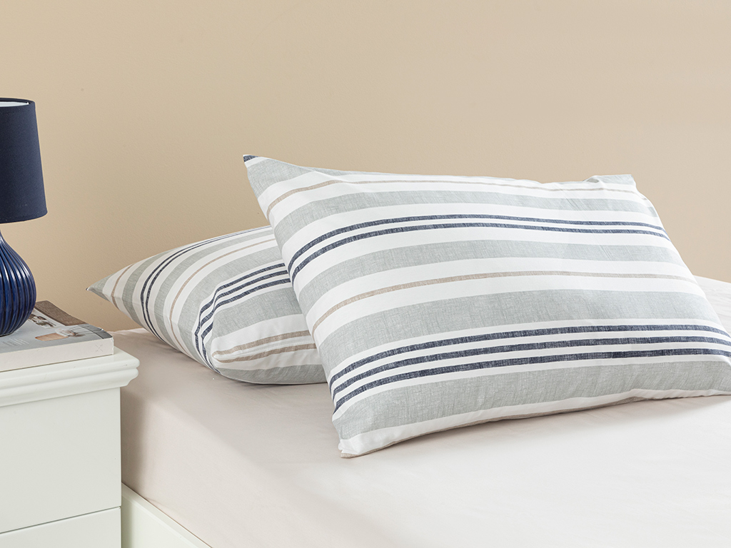 Modern Stripe Pillowcase TIMELESS ROMANCE