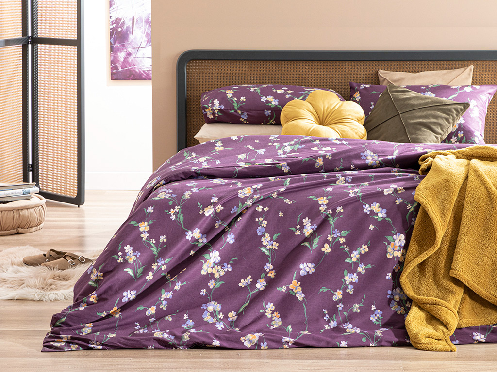 Wild Pansies Duvet Cover Set Pack Circle Of Life