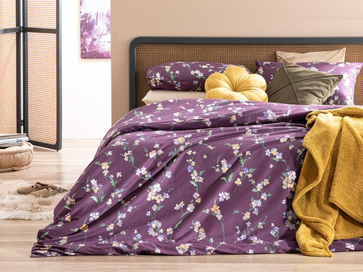 [10033020002] Wild Pansies Duvet Cover Set Pack Circle Of Life