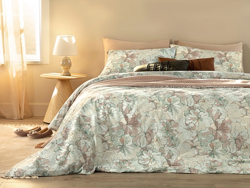 [10033278002] Geranium Duvet Cover Set Pack Circle Of Life (200x220cm, DoublePerson)