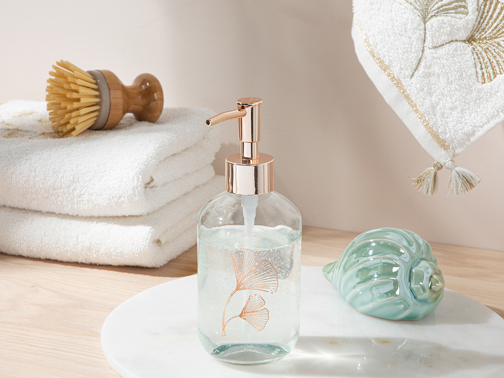 Gingko Leaf Liquid Soap Dispense Timeless