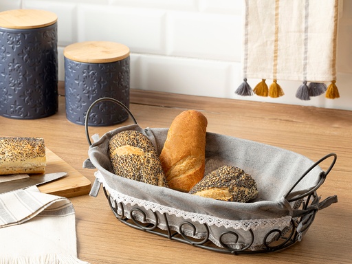 [10028147001] Sierra Bread Basket Pure Elegance