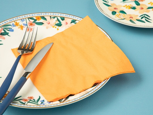 [10033631005] Colorist Tissue Napkin Flowertopia (Orange)