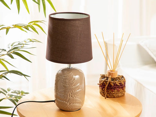 [10033624001] Lavender Lampshade Circle Of Life (Brown)