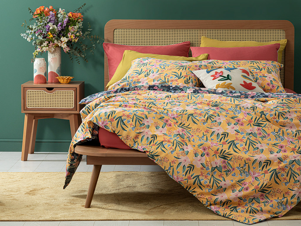 Vivacity Bloom Duvet Cover Set Pack Flowertopia