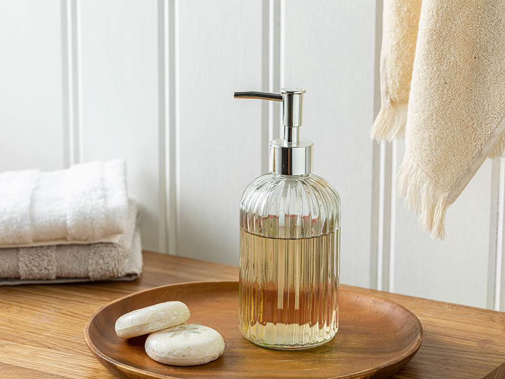 Striped Liquid Soap Dispense Timeless