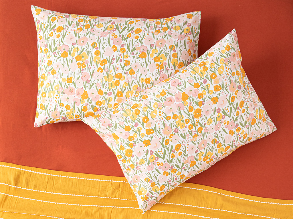 Wild Flowers Pillowcase Flowertopia