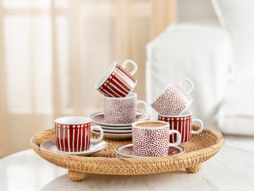 [10033411001] Mari Coffee Cup Set Timeless