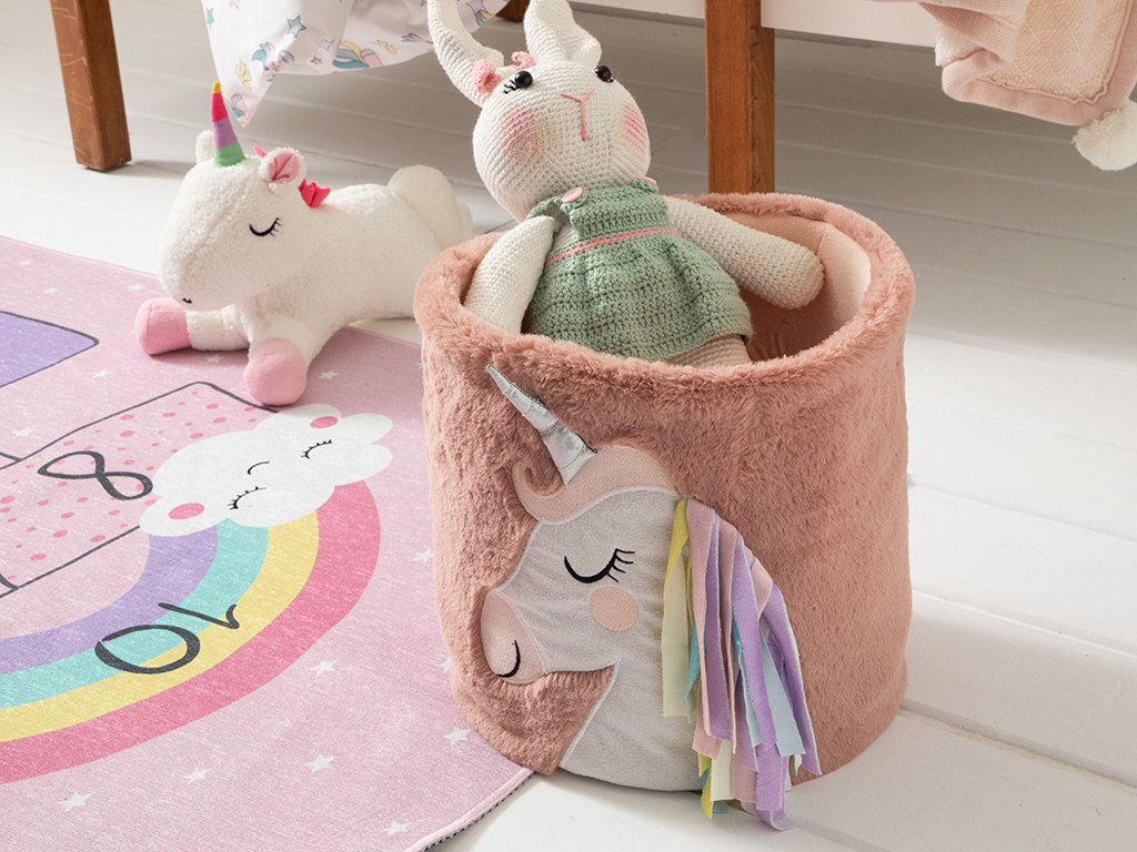 Unicorn Toy Basket Timeless