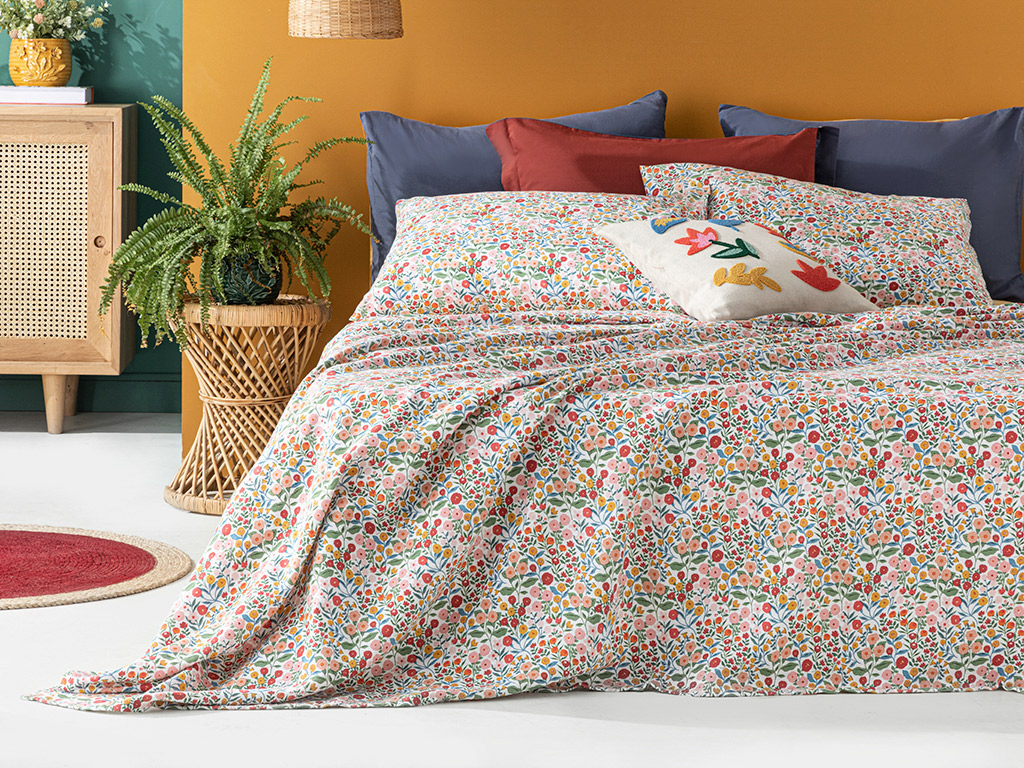 Fleurs Vives Summer Blanket Set Flowertopia