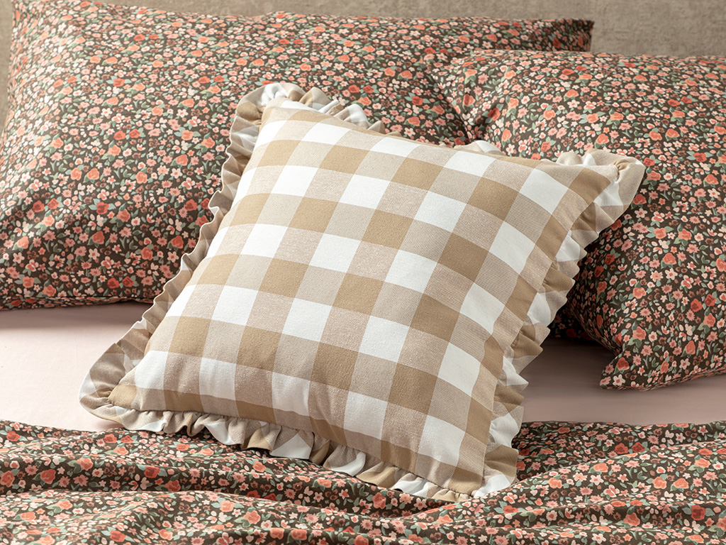 Plaid Cushion Cover Timeless