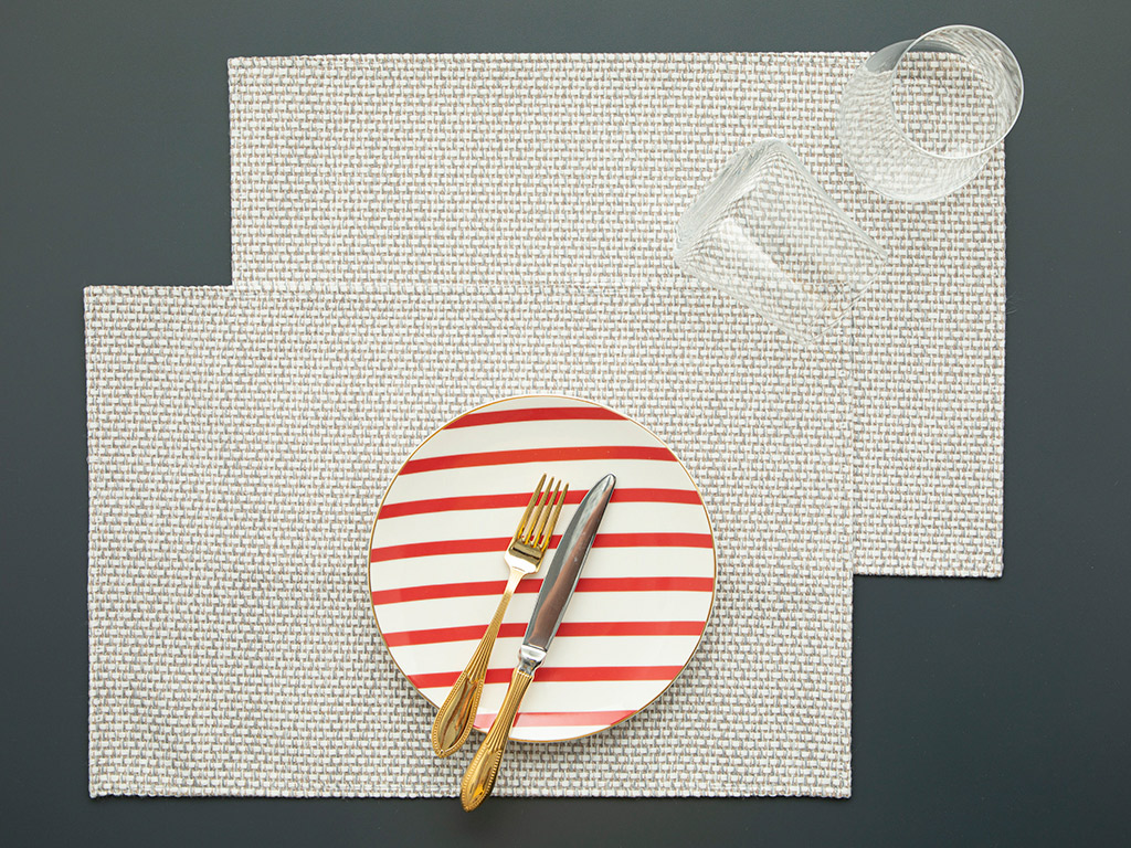  Knit Ground Place Mat Blurred Lines