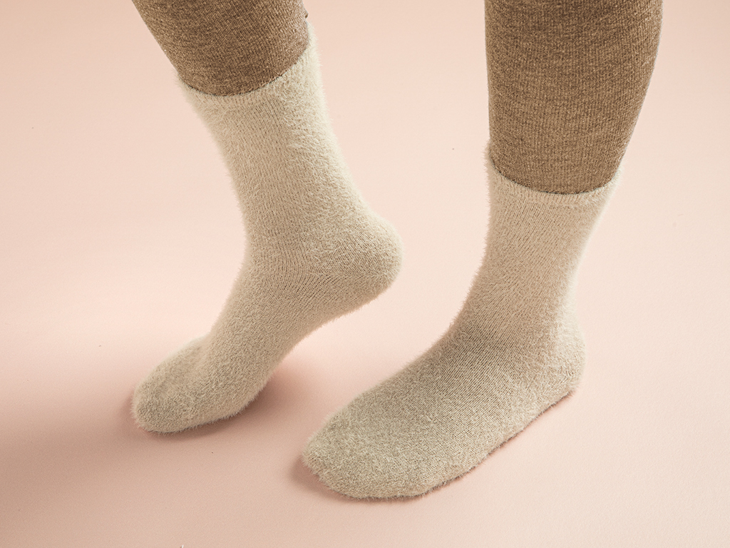 Fluffy Long Socks Timeless