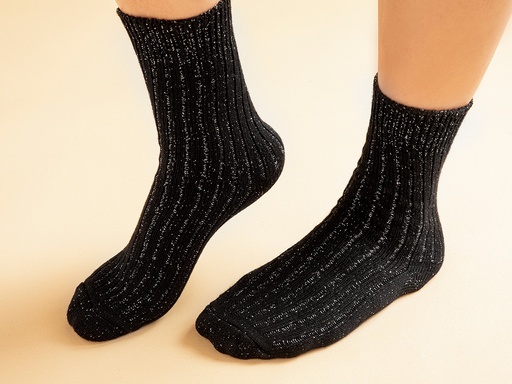 [10036836001] Silver Lining Long Socks Timeless