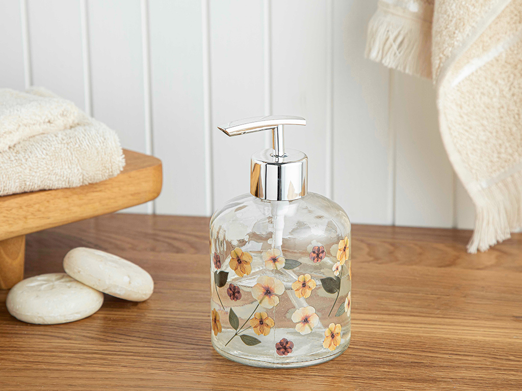 Unique Flowers Liquid Soap Dispense Timeless