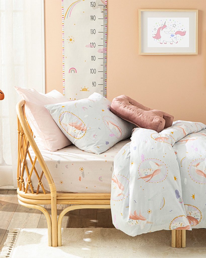 Unicorn Kids Duvet Cover Set Timeless