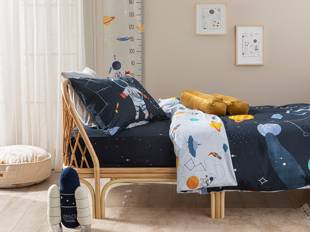 Galaxy Kids Duvet Cover Set Timeless