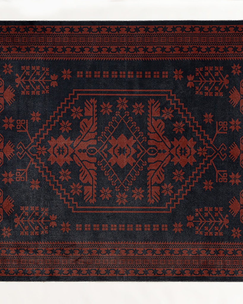 Boho Jacobean Decorative Carpet Timeless