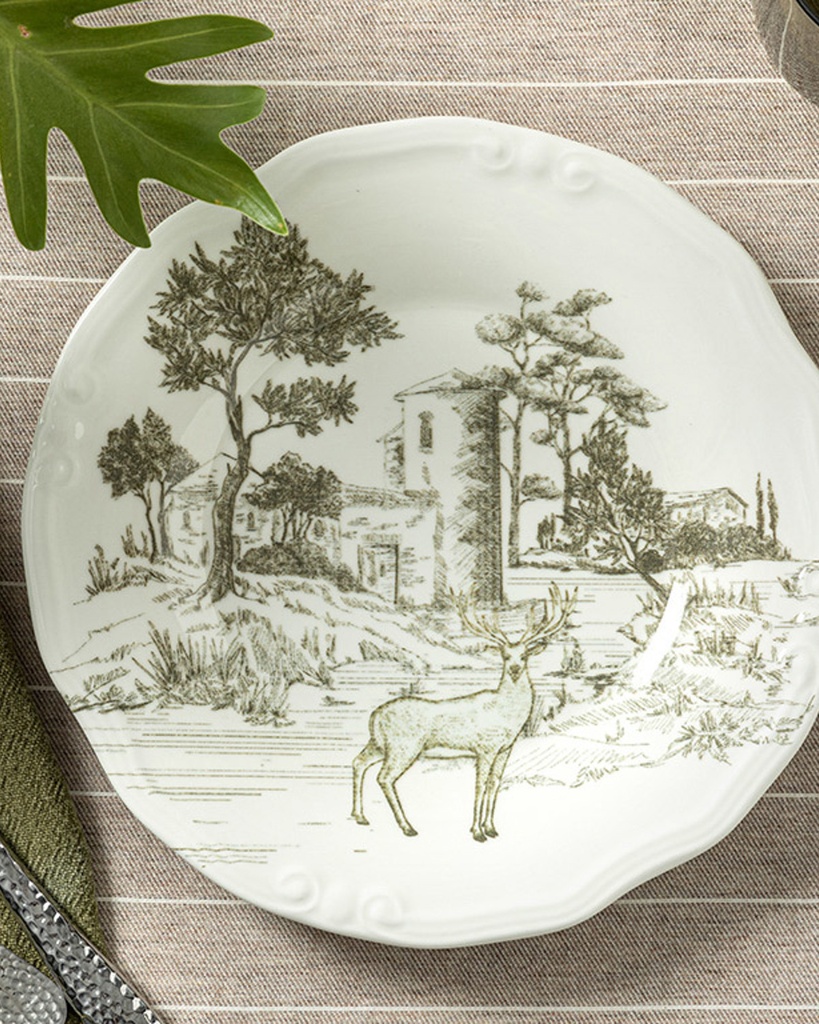 Deer Cake Plate Timeless