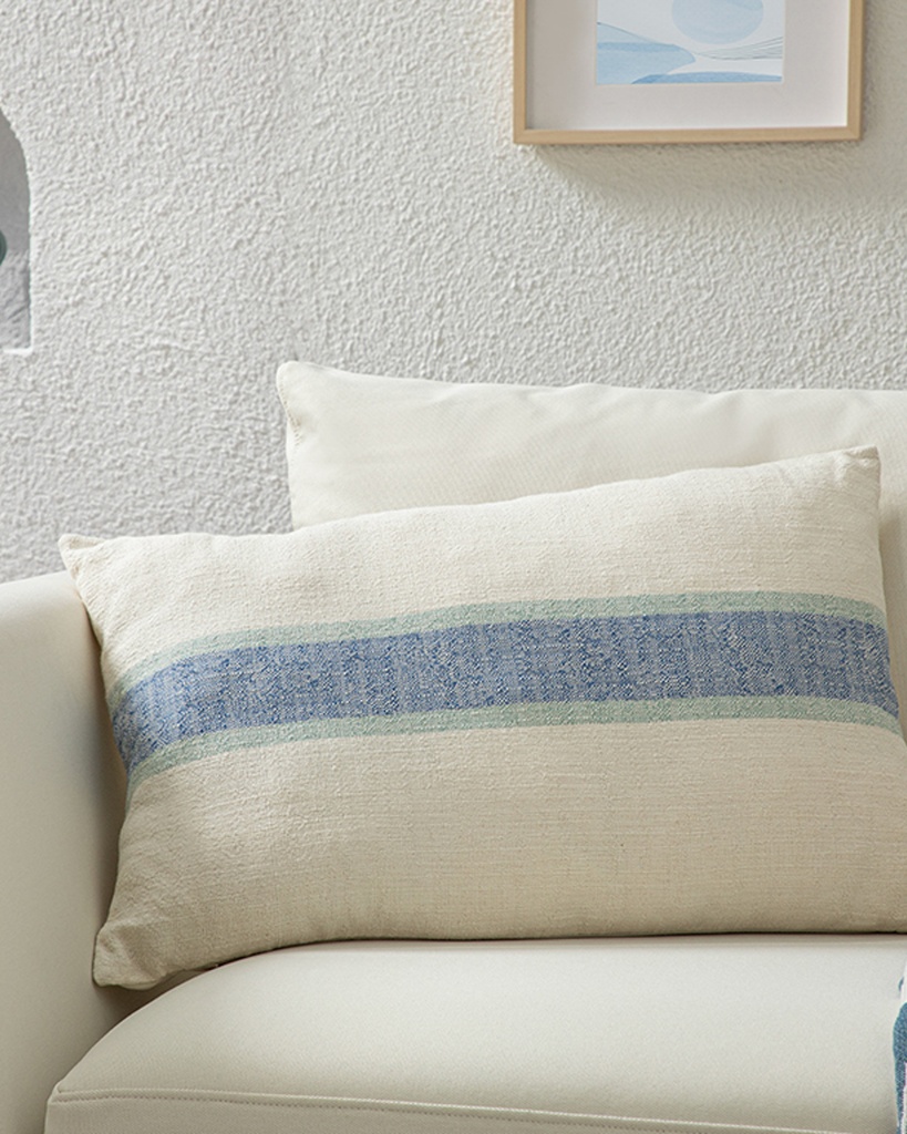 Elis Decorative Cushion Aquatic Depth