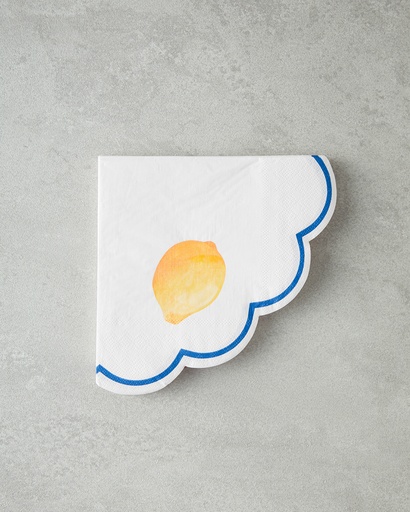 [10041157001] Lemon Napkin Exotic Carnival