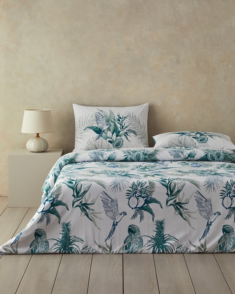 Exotic Toile Duvet Cover Set Exotic Carnival