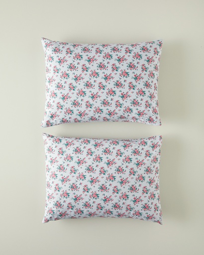 [10042708001] Rose Harmony Pillow Case Timeless