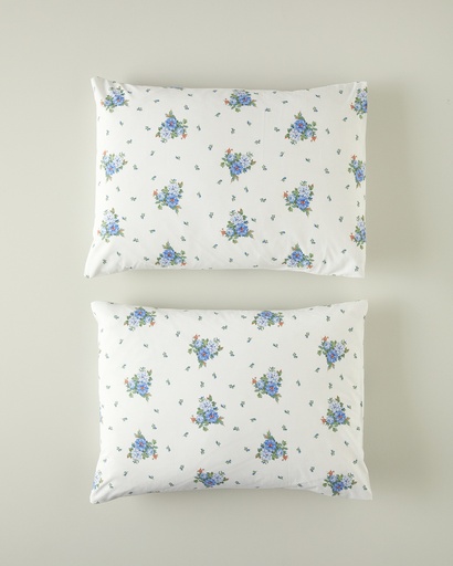 [10042800001] Fragrant Flowers Pillow Case Timeless