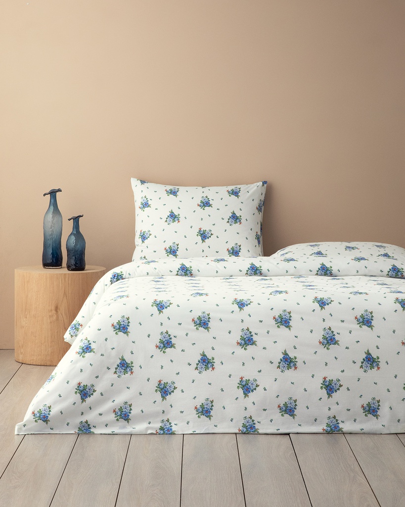 Fragrant Flowers Duvet Cover Set Timeless