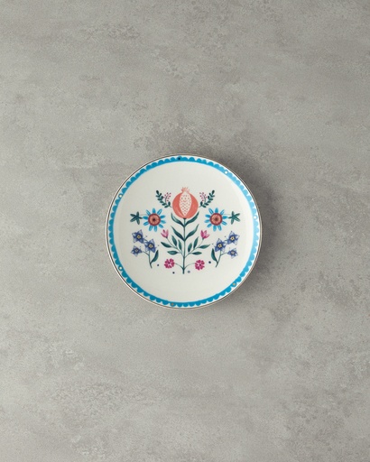 [10043246001] Carnival Tulip Cake Plate Exotic Carnival