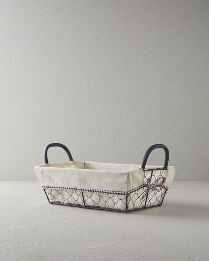 [10039362001] Lydia Bread Basket Timeless