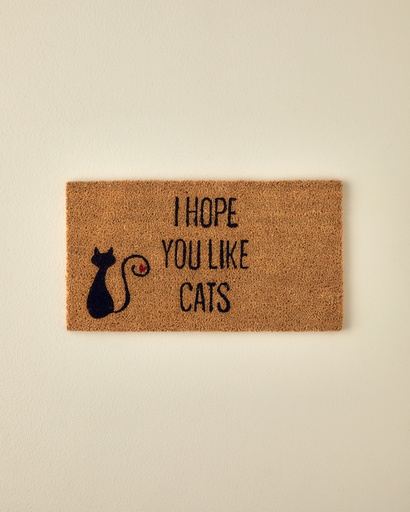 [10040113001] Cats Doormat Timeless