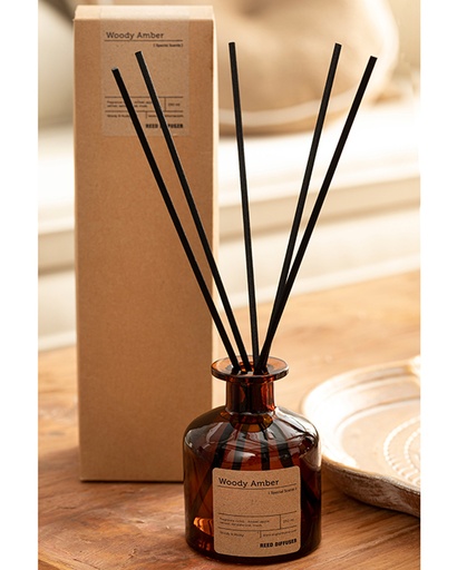 [10033906001] Woody Amber Reed Diffuser Natural