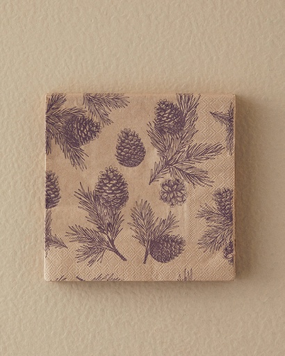 [10035759001] Magic Pine Tissue Napkin Simple Pleasures