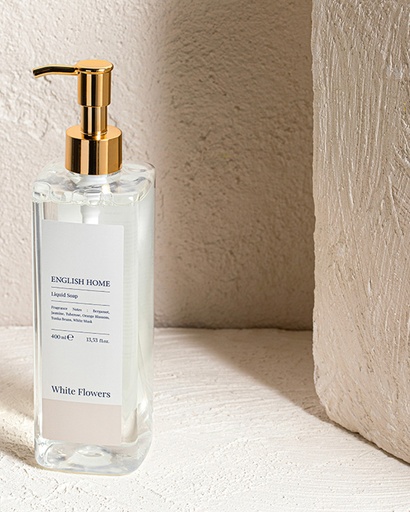 [10036156001] Beyaz Çiçekler Liquid Soap Timeless