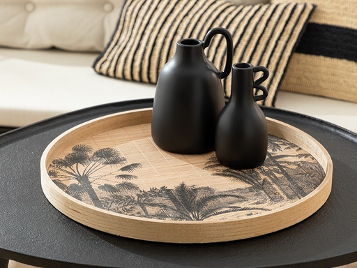 Exotic Palm Decorative Tray Exotic Wandering