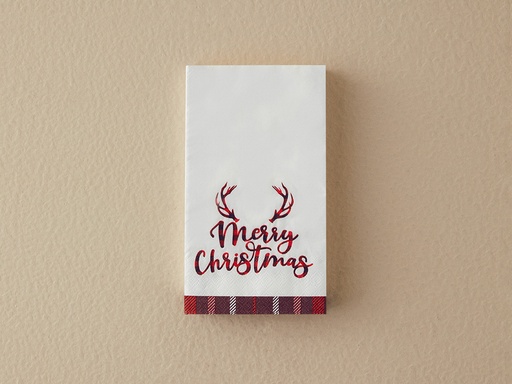 [10039111001] Merry Christmas Napkin Cheerful Holidays