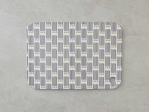 [10040929001] Stripy Cutting Board MODERN MANIFEST