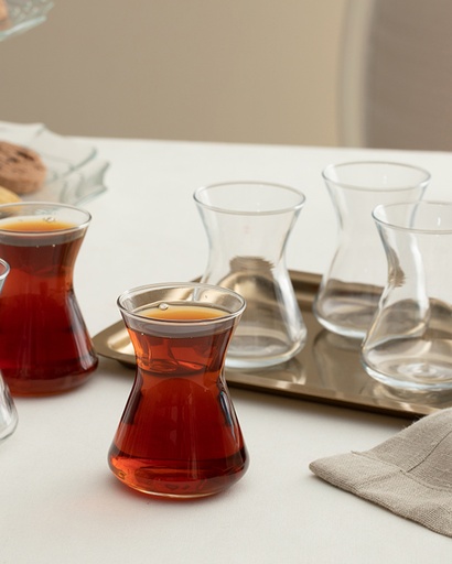 [10021644001] Düz Tea Glass Timeless